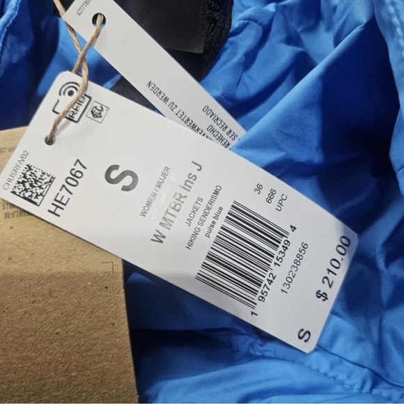 Adidas Terrex Womens Hiking Senderismo Jacket - Picture 7 of 7